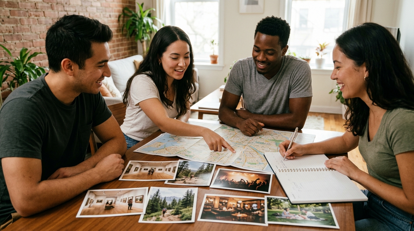 10 Outing Types a Weekend Plans Generator Can Build